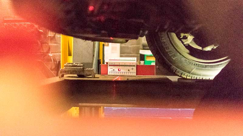Wheel Alignment at Ampthill MOT Centre, Bedfordshire