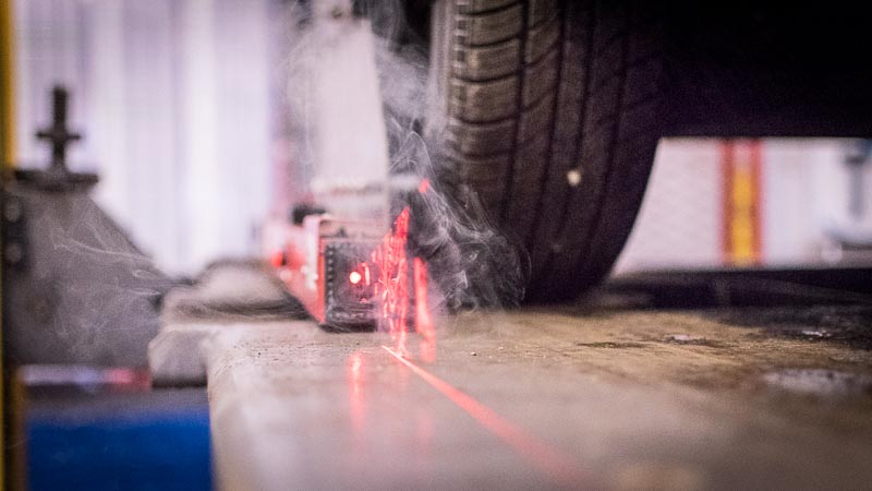 Wheel Alignment at Ampthill MOT Centre, Bedfordshire